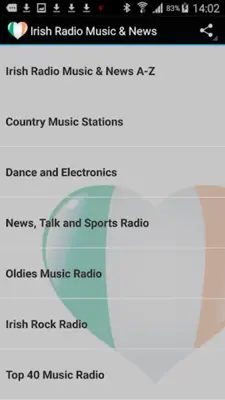 Irish Radio Music & News android App screenshot 3